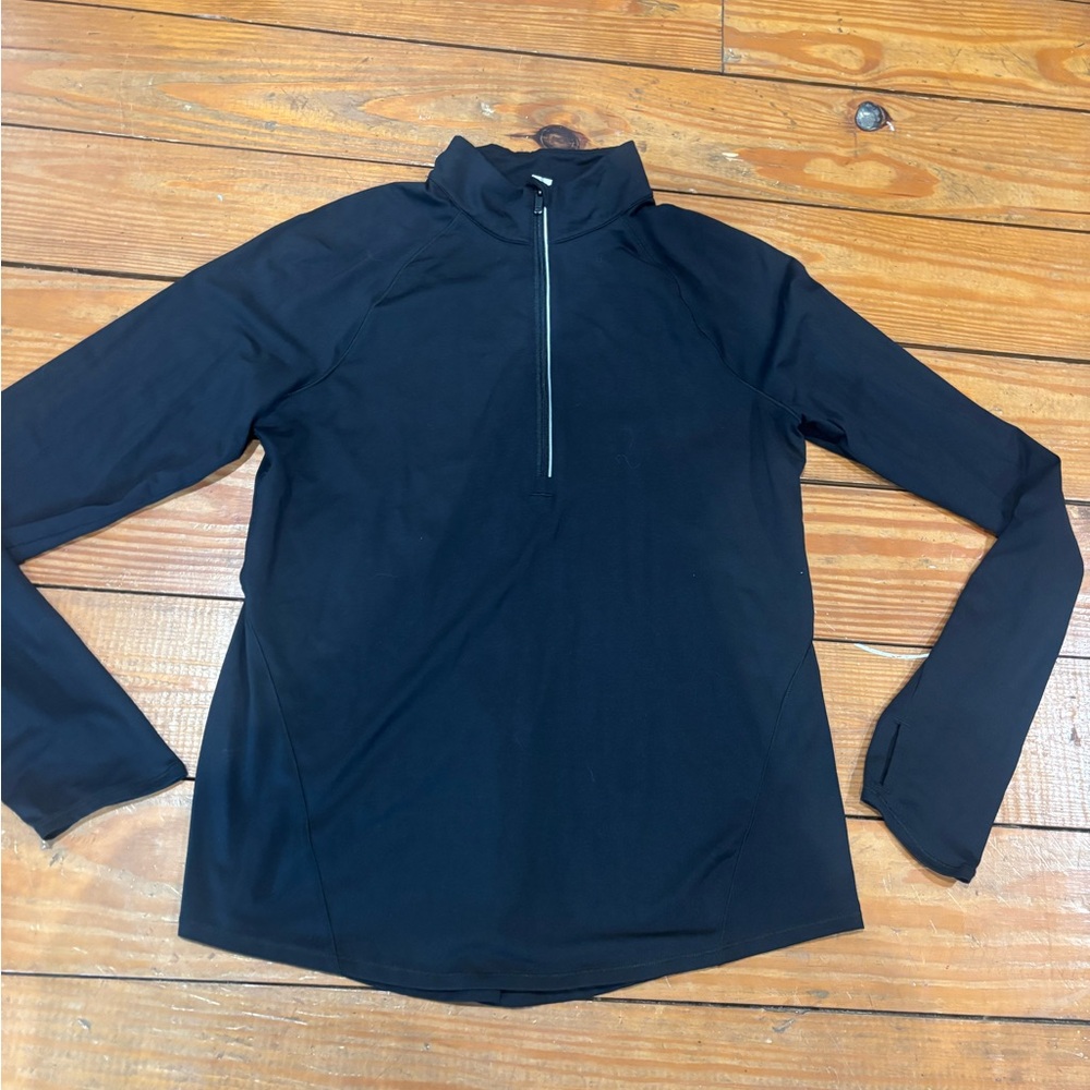(110)+QUARTER ZIP ATHLETIC TOP+